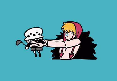Corazon One Piece Hug Cartoon Kid GIF