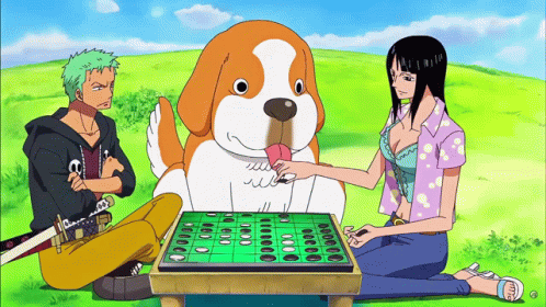 Corazon One Piece Playing GIF