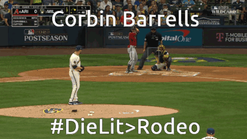 Corbin Barrells Pitching Baseball Game