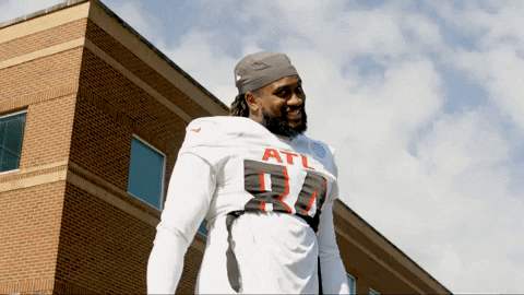 Cordarrelle Patterson Big Smile Walking GIF