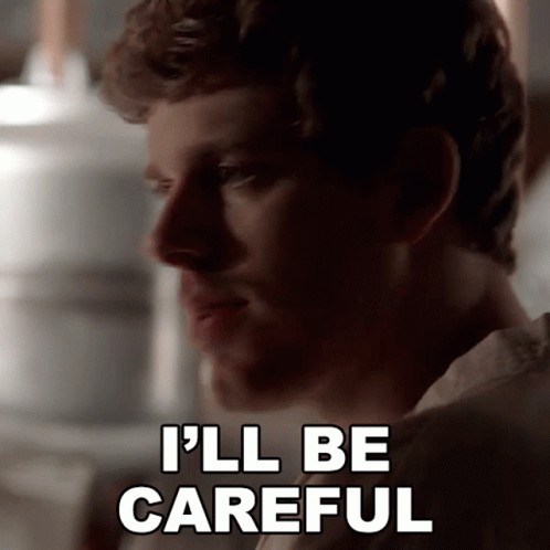 Corey Says I'll Be Careful GIF