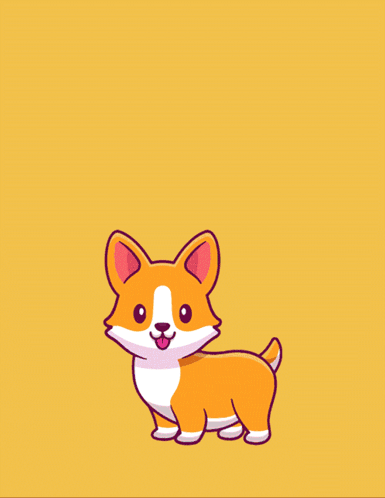 Corgi Animated Dog GIF