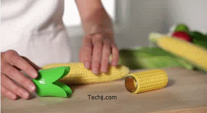 Grinding Fake Corn Experiment GIF