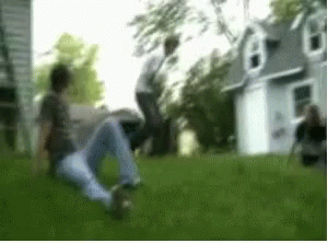 Cornhole Game Fail GIF