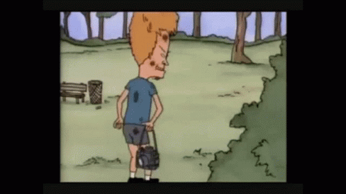 Cornholio Peek A Boo GIF