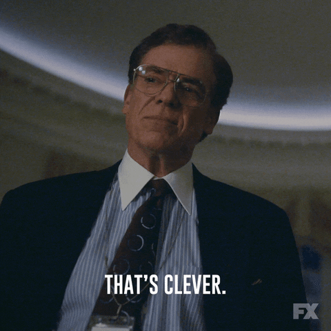 Corporate Man Good Thinking Thats Clever GIF