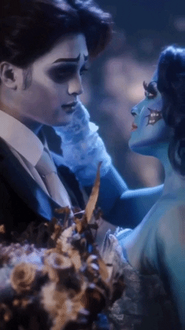 Amazing Corpse Bride Theme Wedding GIF