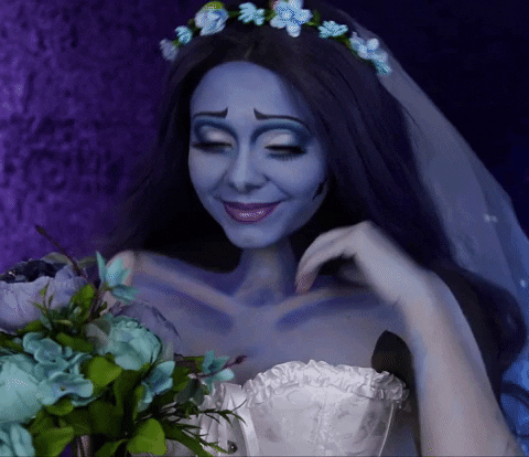 Alicia Marie Corpse Bride Costume GIF