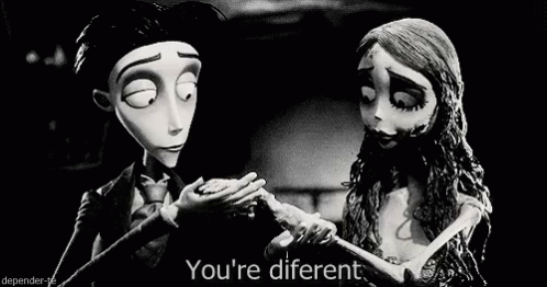 Corpse Bride Emily And Victor Holding Hands GIF