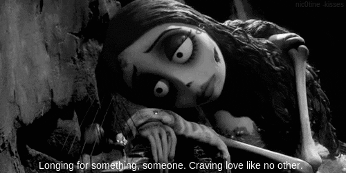 Sad Corpse Bride Longing For Love GIF