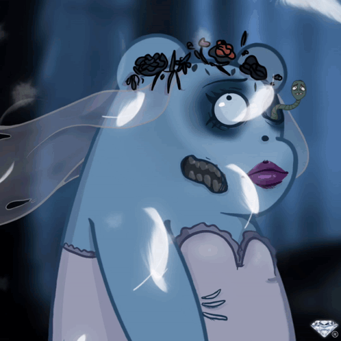 Corpse Bride Bear Pants Halloween GIF