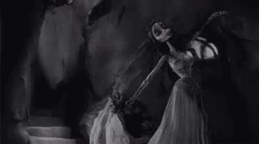 Corpse Bride Emily Spin Dancing GIF
