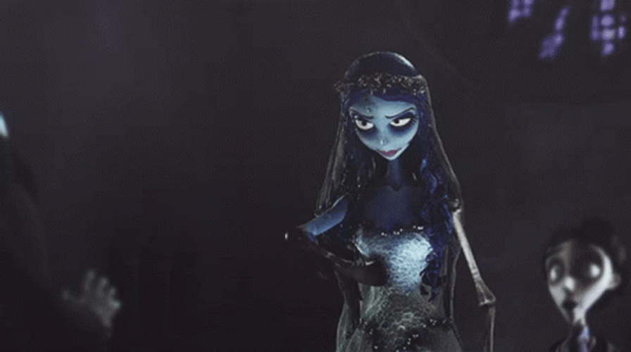 Corpse Bride Emily Wielding A Sword GIF