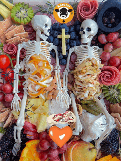 Corpse Bride Skeleton Couple Lying Together GIF