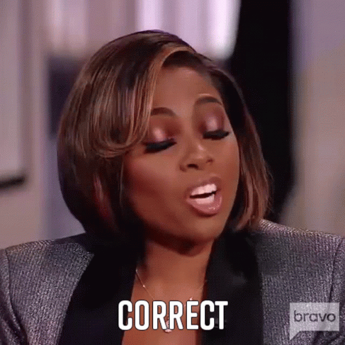 Married To Medicine Lady Correct GIF