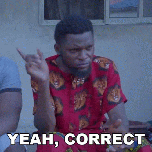 African Guy Yeah Correct GIF