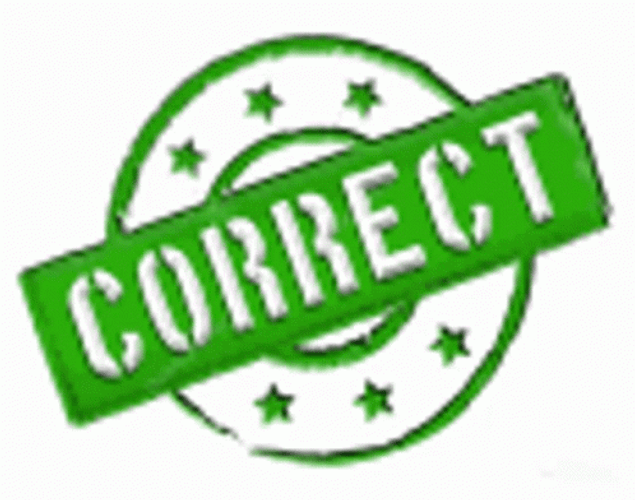 Correct GIF