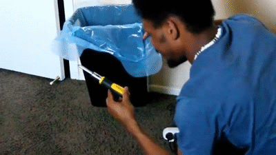 Coryxkenshin Garbage Bin Funny Reaction GIF