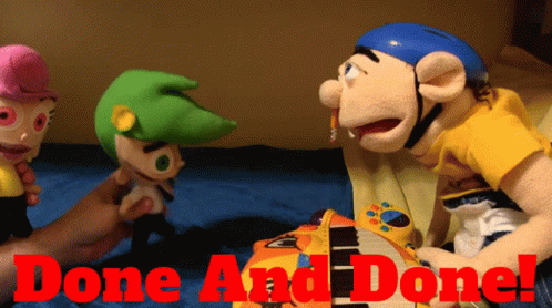 Cosmo And Wanda Toy Done And Done Talking GIF