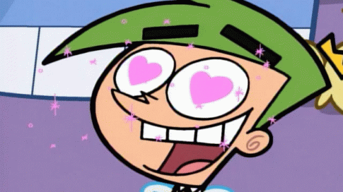 Cosmo Heart Eyes GIF