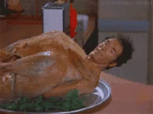 Cosmo Kramer Turkey Body GIF