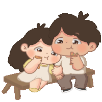 Cosytales Couple Sticker GIF