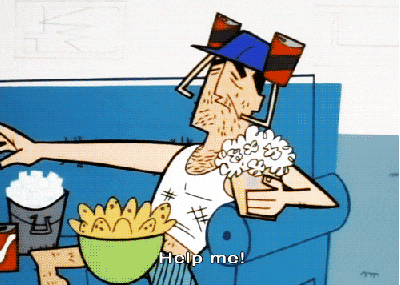 Couch Lazy Professor Utonium GIF