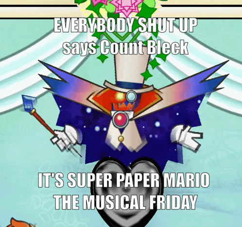 Count Bleck Says Everybody Shut Up