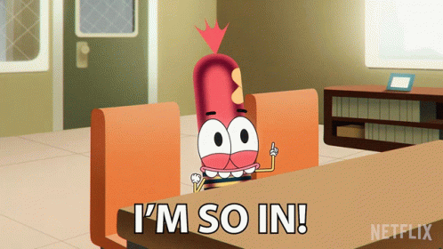 Count Me In Pinky Malkinky GIF