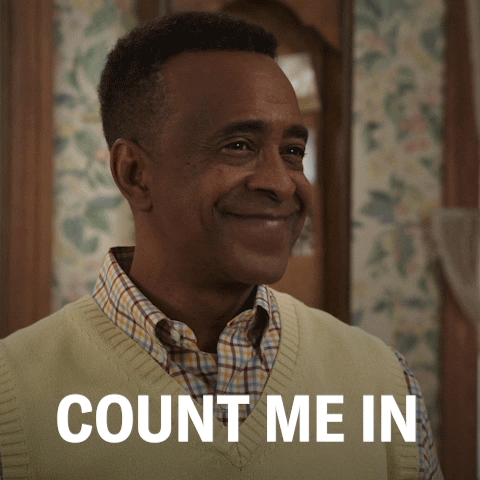 Count Me In Happy Smile Let's Go GIF