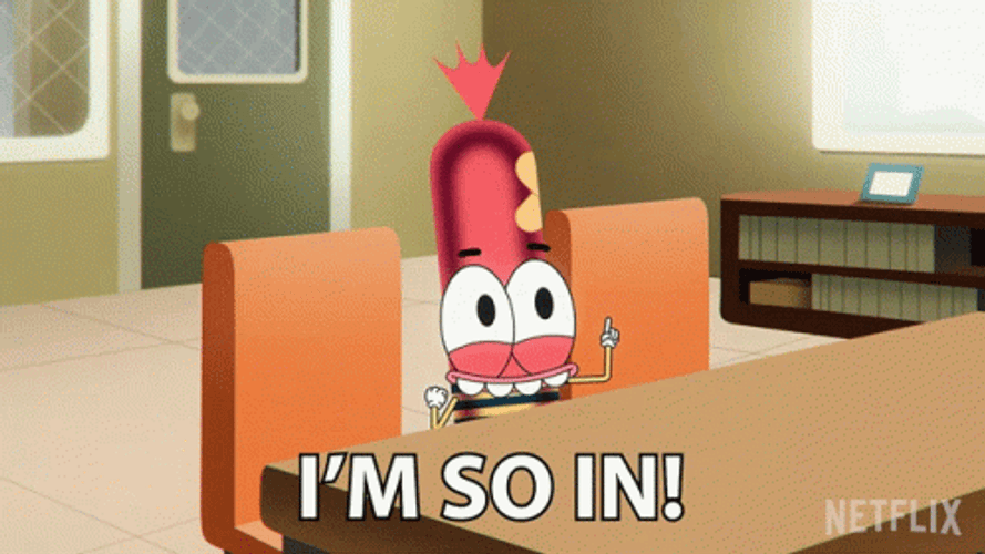 Count Me In Pinky Malkinky GIF
