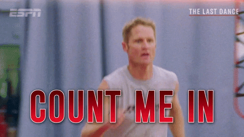 Count Me In Steve Kerr The Last Dance GIF