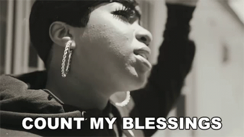 Count My Blessing Happy Black Sunday GIF