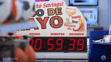 Countdown Clock Grocery Shopping Savings GIF