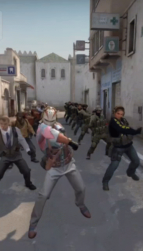 Counter Strike Global Offensive Professionals Dance GIF