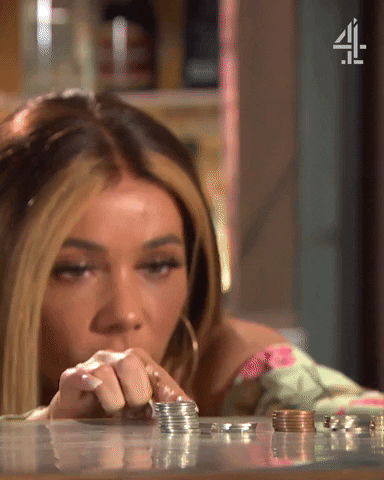 Counting Money Coins Goldie Hollyoaks GIF