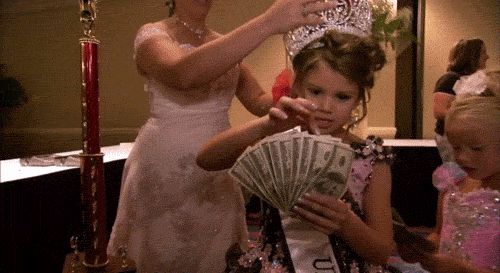 Counting Money Snob Pageant Kid GIF
