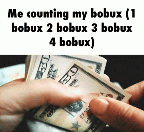 Counting Stack of 50 Dollar Bills