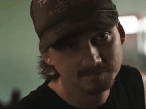 Country Star Morgan Wallen Smirking GIF