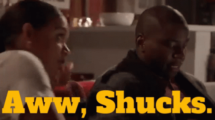 Couple Aww Shucks GIF