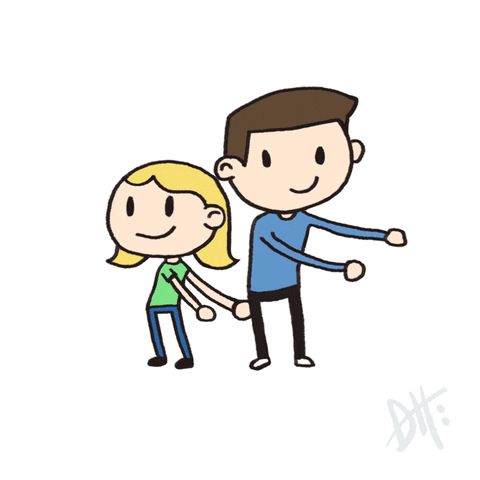 Couple Dance Floss GIF
