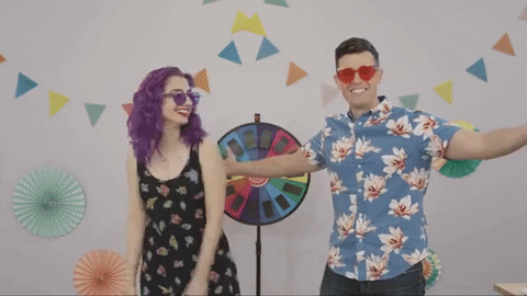 Couple Doing Bad Dancing GIF