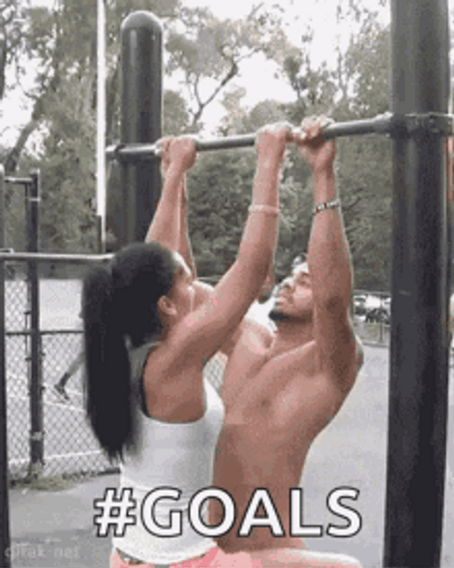 Couple Goals Workout GIF