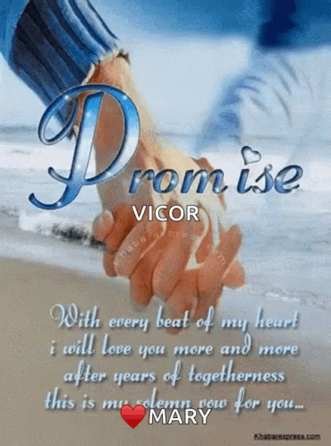 Couple Holding Hands Promise Vicor GIF