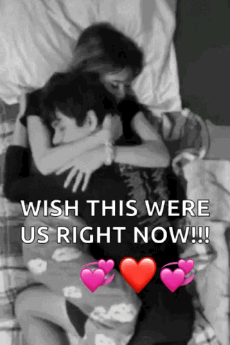 Couple Hugging Wish This Were Us