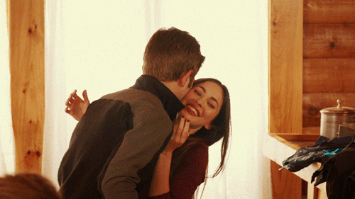 Couple Love Whisper Laughing GIF