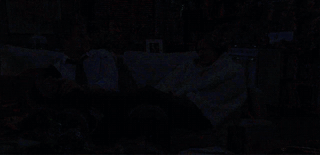 Couple On The Couch Foot Massage GIF