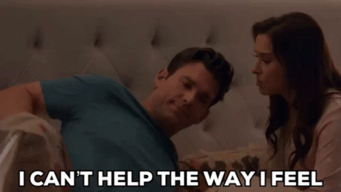 Couple Says I Can't Help Way I Feel GIF
