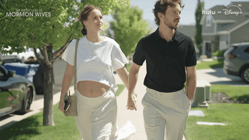 Couple Walking Hand in Hand The Secret Lives of Mormon Wives