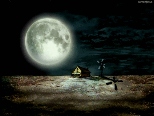 Courage The Cowardly Dog Big Moonlight GIF
